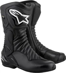 Alpinestars SMX-6 V2 Gore-Tex Motorcycle Boots, Black/White