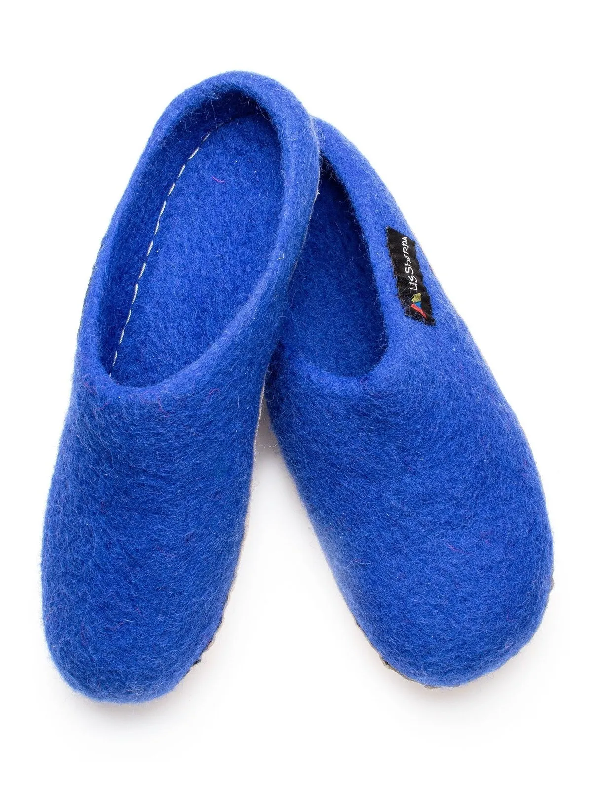 Blue Sherpa Slippers | 909 SS-3