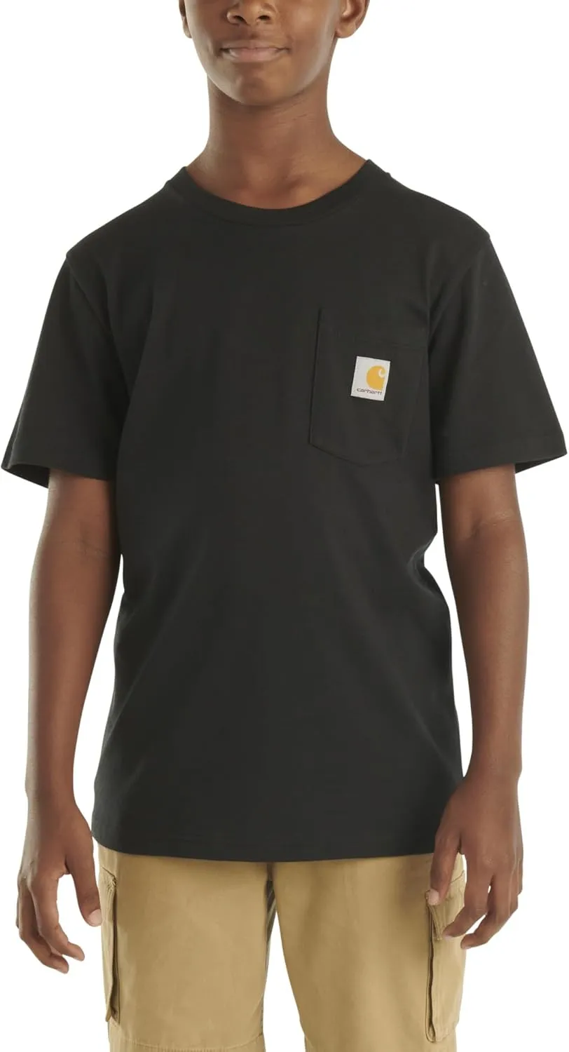 Carhartt Kids' Short Sleeve Pocket T-Shirt Tee Shirt