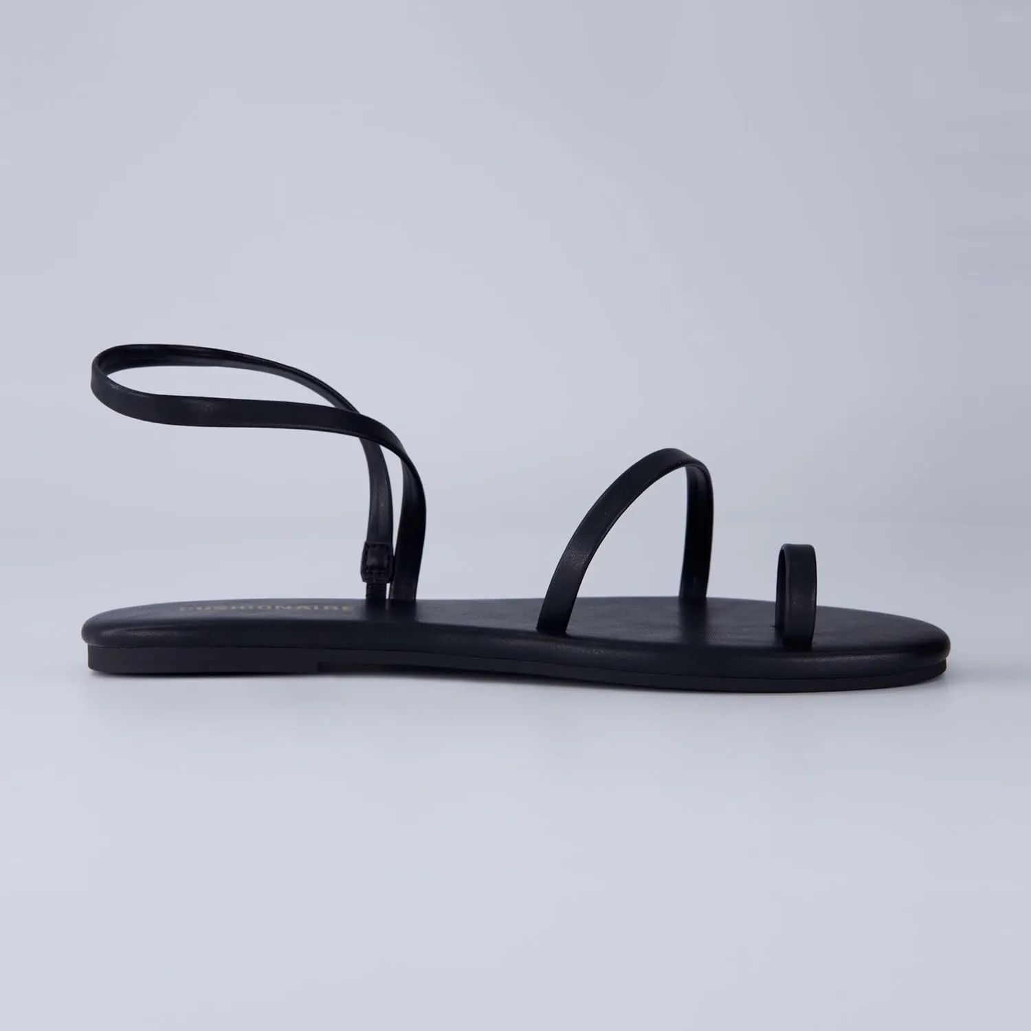 CUSHIONAIRE CHAI Women??s Strappy Sandals ?C Flat Sandals for Women, Comfortable Beach Sandals, Summer Slip-On Shoes, Casual Dressy Sandals