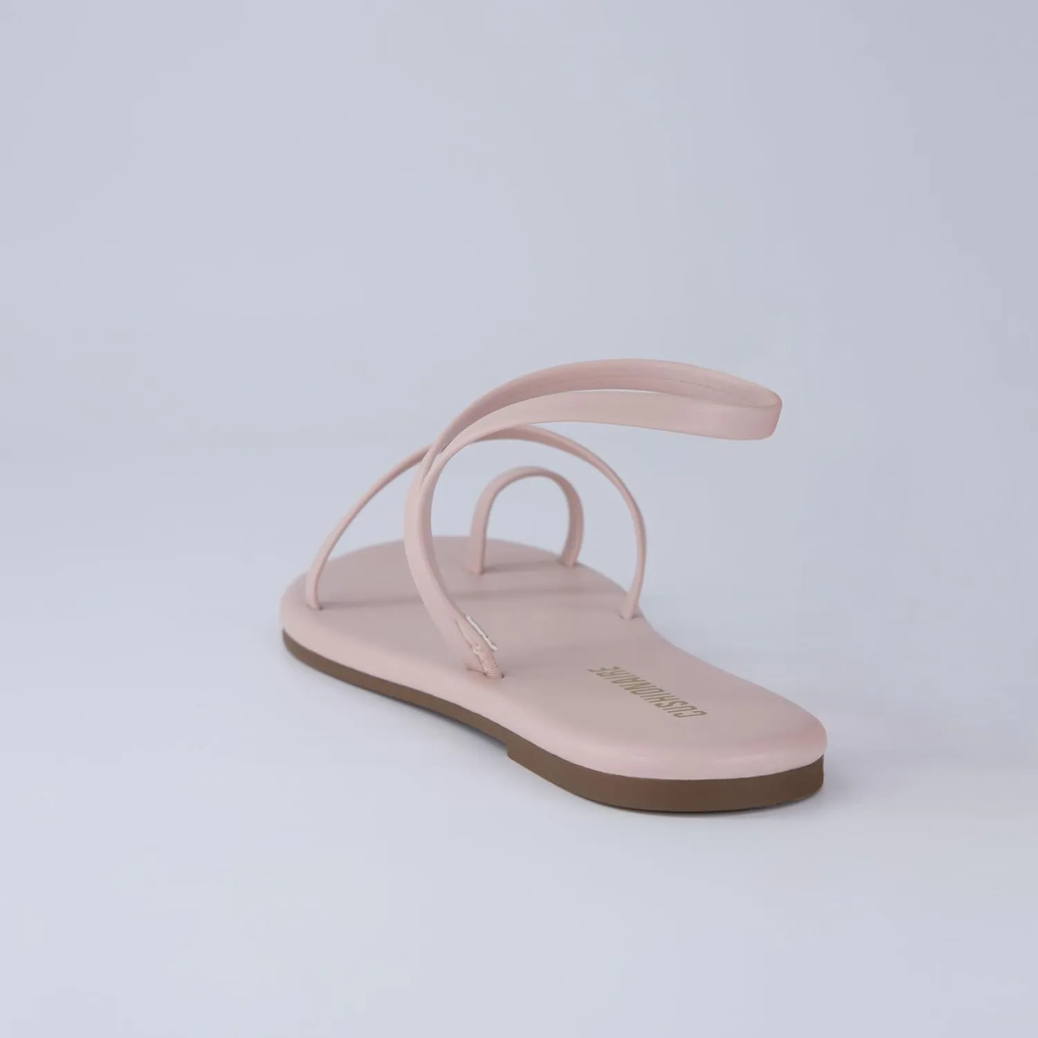 CUSHIONAIRE CHAI Women??s Strappy Sandals ?C Flat Sandals for Women, Comfortable Beach Sandals, Summer Slip-On Shoes, Casual Dressy Sandals