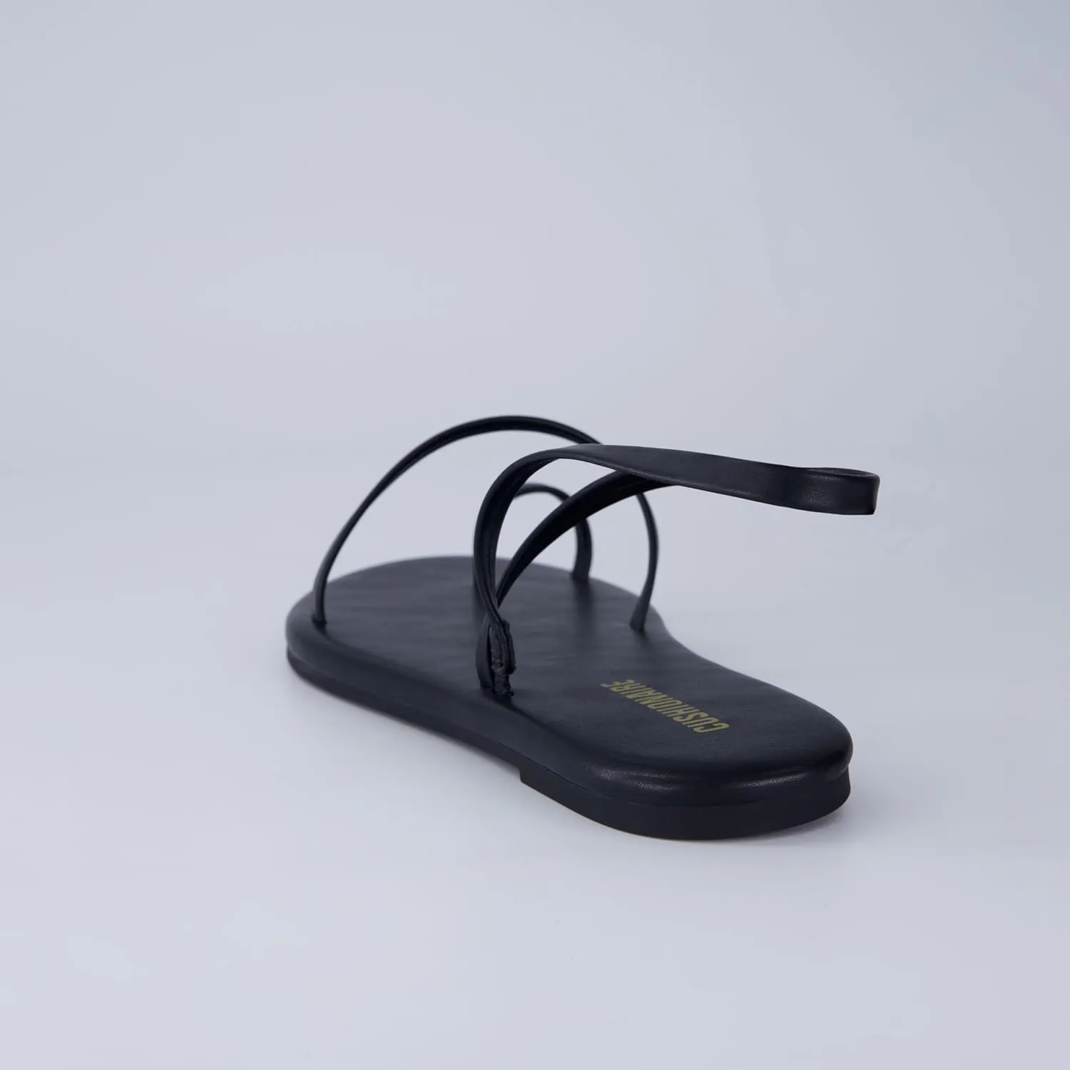 CUSHIONAIRE CHAI Women??s Strappy Sandals ?C Flat Sandals for Women, Comfortable Beach Sandals, Summer Slip-On Shoes, Casual Dressy Sandals