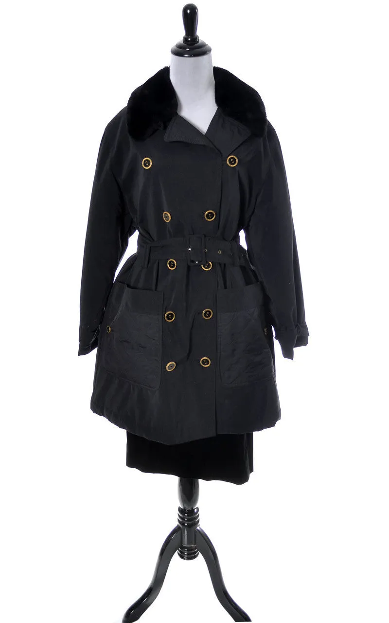 Designer Vintage Sonia Rykiel Paris Trench coat raincoat