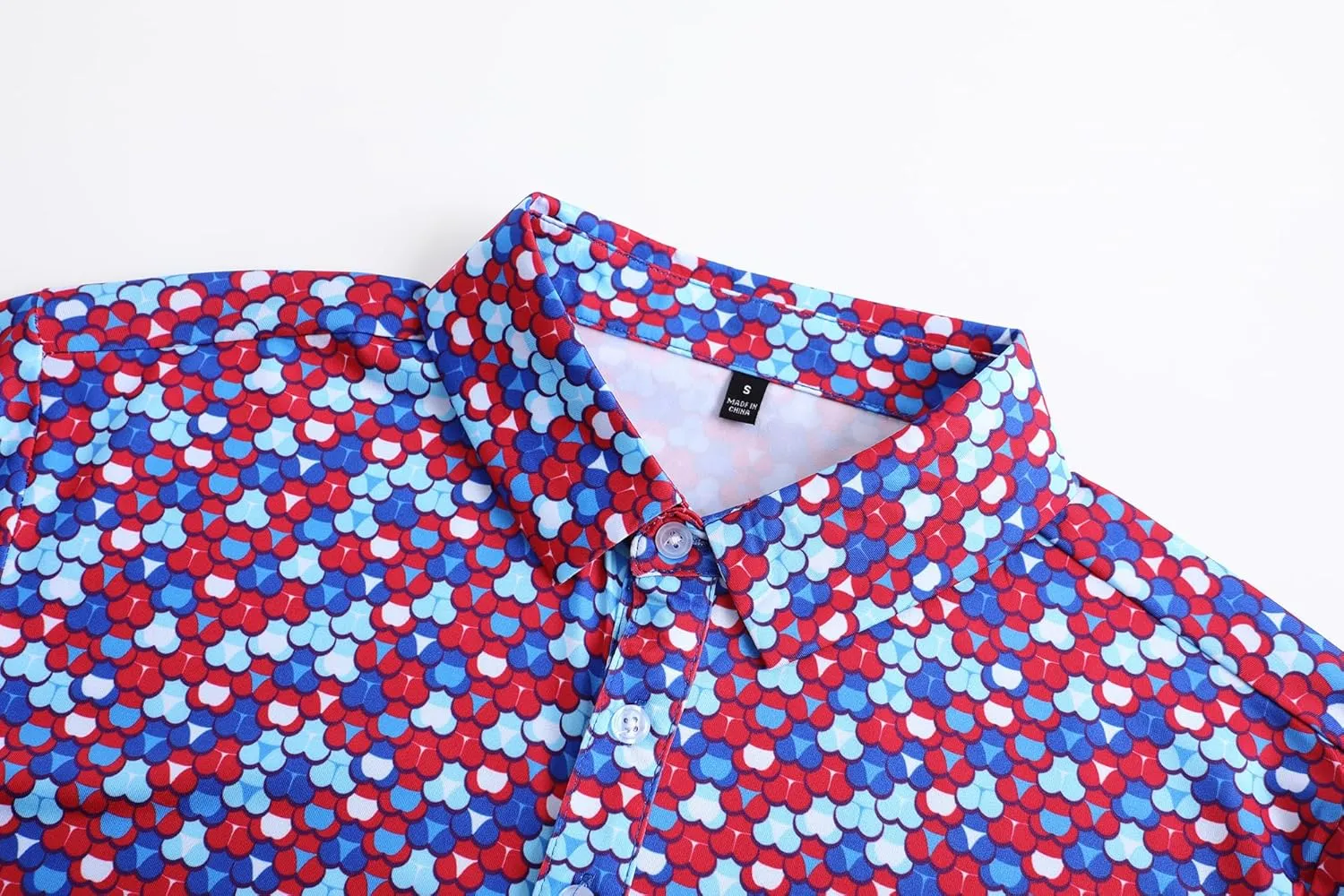 Mens Golf Polo Shirts Short Sleeve Dry Fit Performance Moisture Wicking Casual Funny Golf Polo Shirts for Men