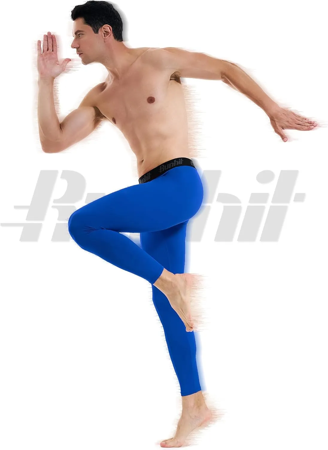 Runhit Men??s Compression Pants Running Tights Workout Leggings Athletic Base Layer Pants for Sports Yoga Basketball