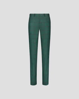 SG Dress Trouser - Green Window Pane