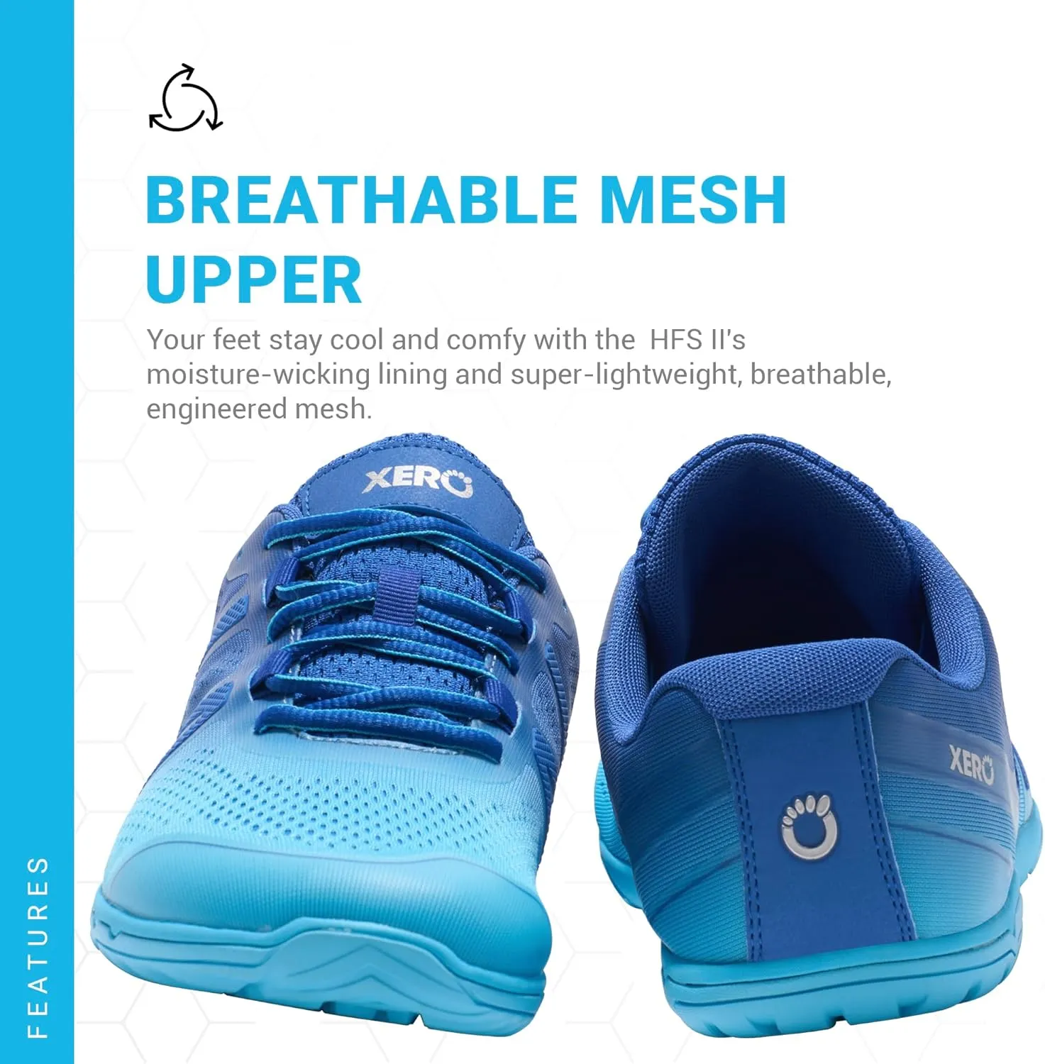 Xero Shoes Men's HFS II Barefoot Running Shoes